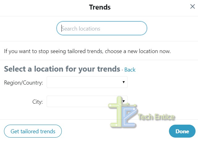 search country