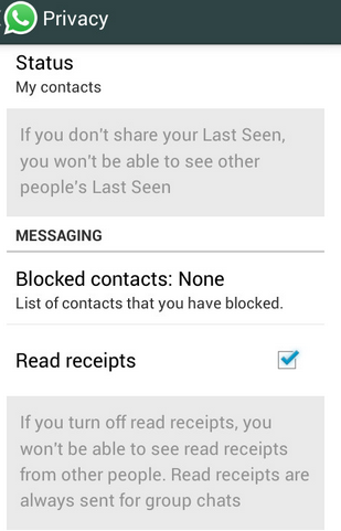 WhatsApp beta for Android allows users disable blue ticks now