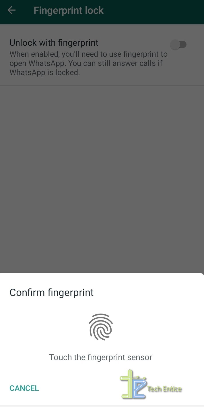 How To Enable Fingerprint Lock On WhatsApp?