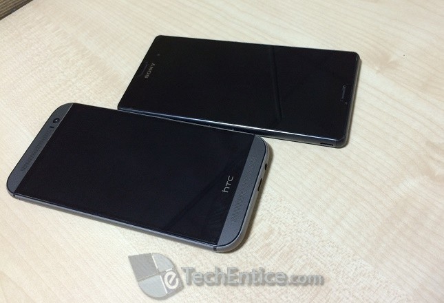 xperia z3 vs one m8 detailed compare