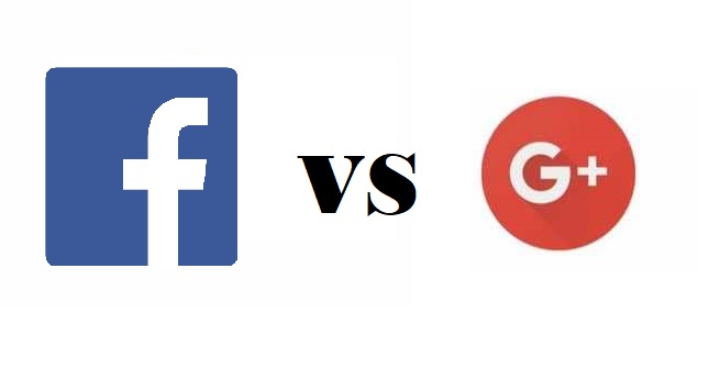 facebook vs google plus