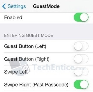 GuestMode Creates A Guest Account On Your iPhone