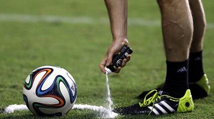 World Cup byte: mystery of vanishing spray unveiled