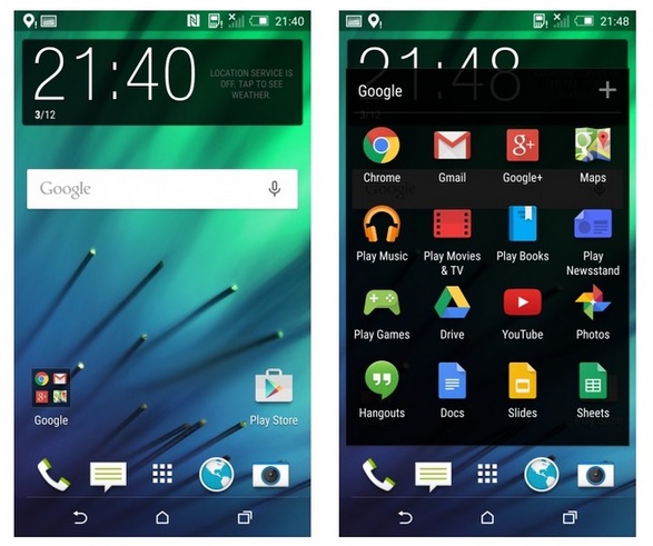 Glipmses of Lollipop and Sense 6 on HTC One M8 leaked images