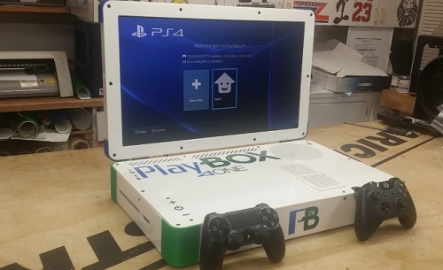 The giant PlayBox- consolidated Xbox One and PS4