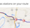 Google Map now includes gas stations on route on Google Now