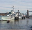 Cyber War Games hosted by UK, with a battleship that has been withdrawn from service
