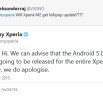 Many Sony Xperia handsets won't ever get Lollipop update