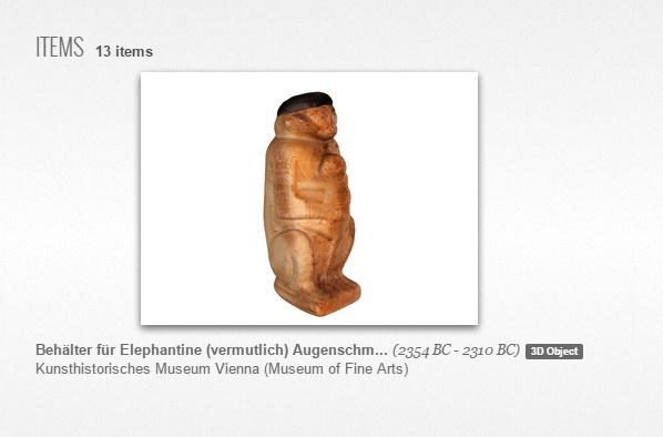 3D Objects: Google online Museum update