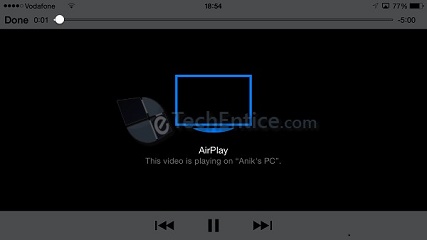 Mirroring iPhone to Windows PC or Mac over AirPlay