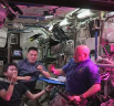 Astronauts finally eating space grown lettuce amid joy and satisfaction