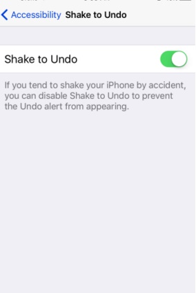 How to disable Shake to Undo Typing in iOS 9