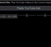 StretchSite: Play any YouTube video in your desired Aspect Ratio