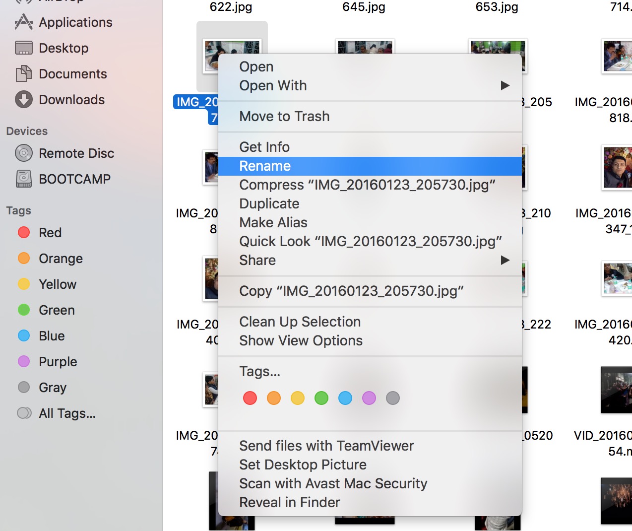 Check out some popular ways to rename a file in OSX