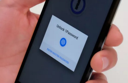 1Password app for Android supports fingerprint unlock feature