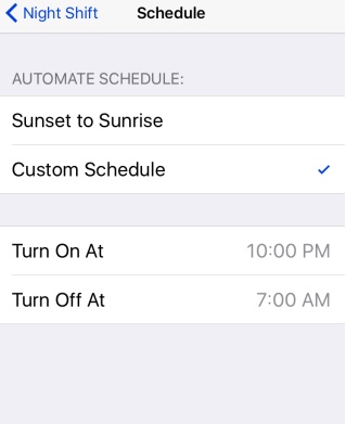 How To Enable, Customize Tint Intensity, And Schedule Night Shift in iOS ?