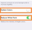 How To Reduce White Color Intensity On Your iPhone?