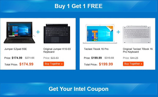 Grab Intel tablets at exciting offers at Double One One 11.11 fest at Gearbest