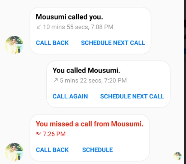 schedule fb voice call