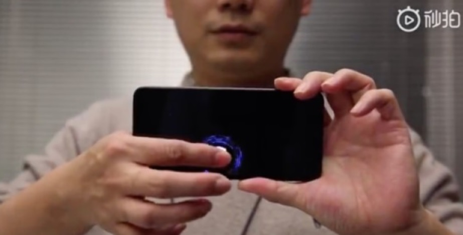 Xiaomi In display finger print scanner