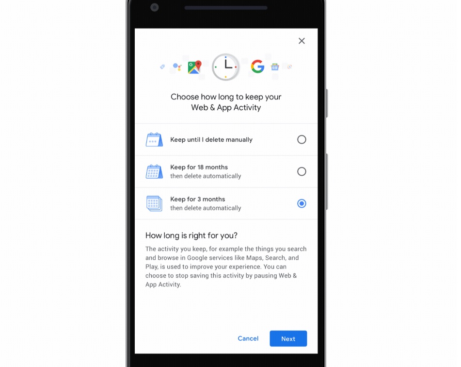 Google Adds Auto Delete Option For Location History And Activity Data