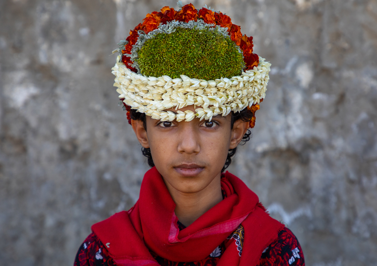 flower crown men