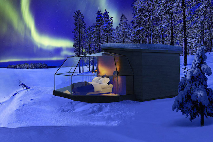 Watch The Northern Lights From This Amazing Glass Igloo In Finland