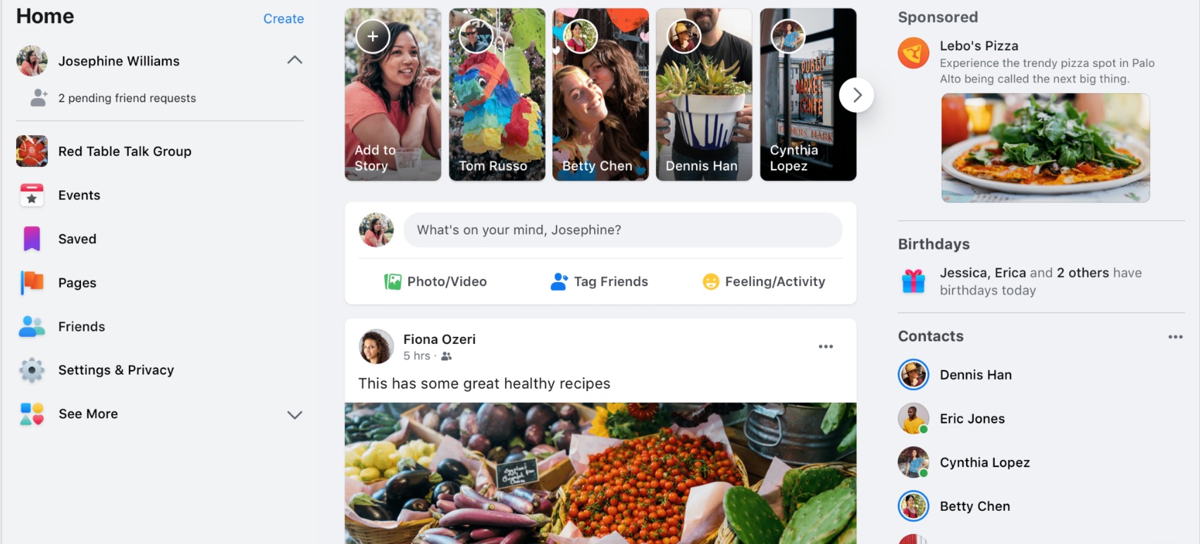 facebook beta page