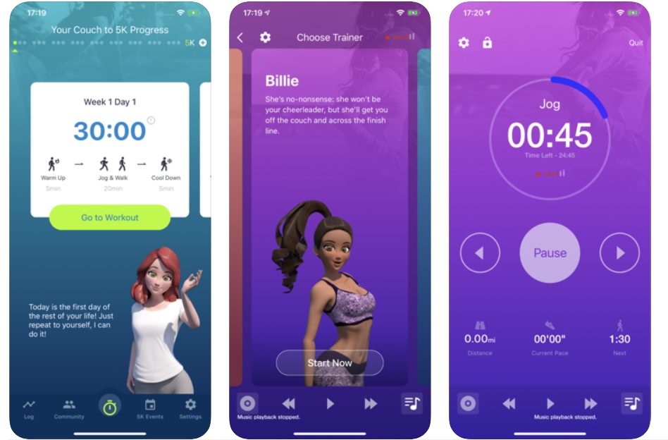 C25K Running app Top 10 Workout Apps