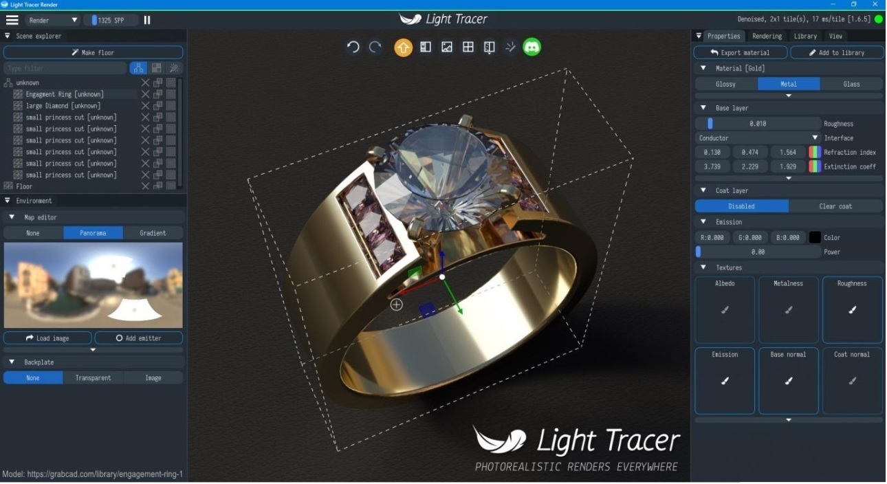 Light Tracer: new cross-platform 3D rendering software