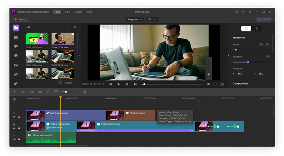 Wondershare DemoCreator: Capture Video Clips, Edit Videos and A Lot More 
