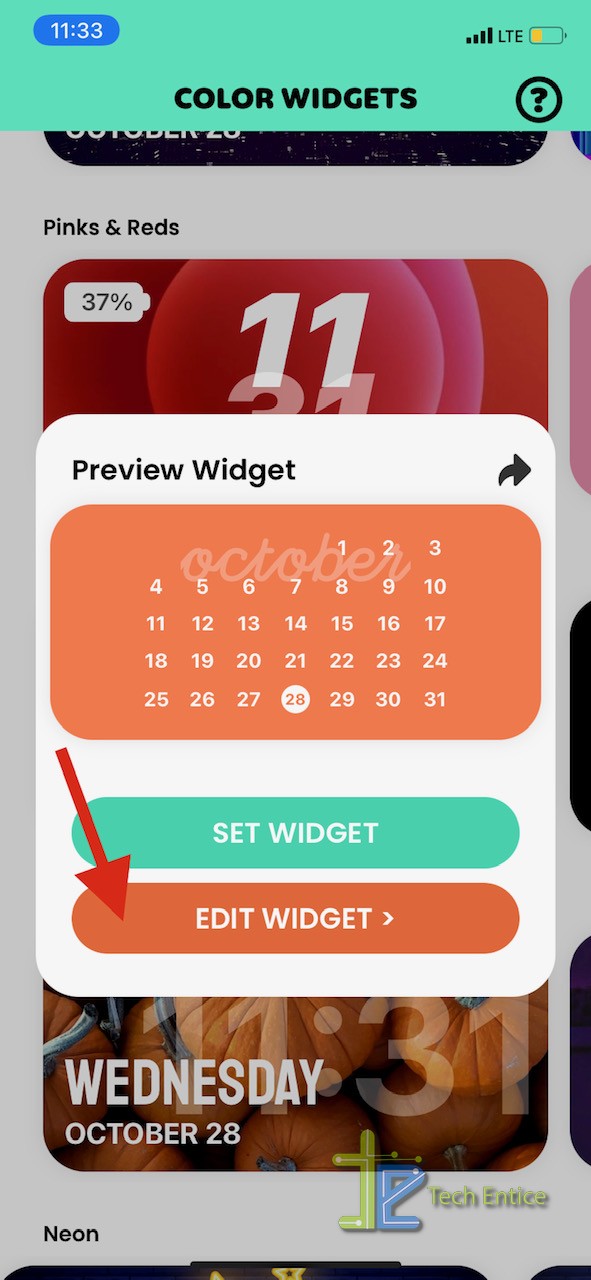 How To Create Halloween Calendar Widget on iPhone in iOS 14?