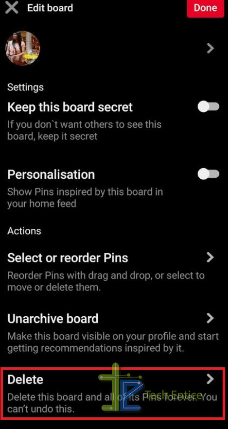 How To Delete A Board On Pinterest