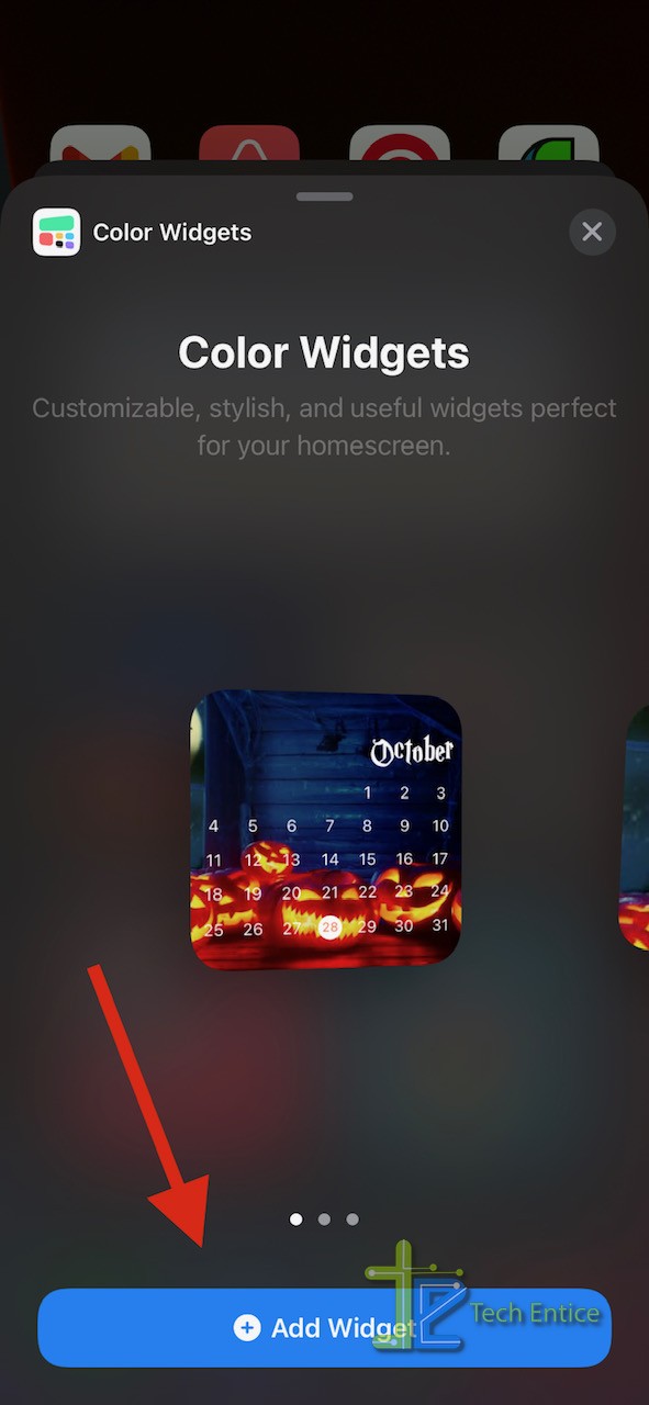 How To Create Halloween Calendar Widget on iPhone in iOS 14?