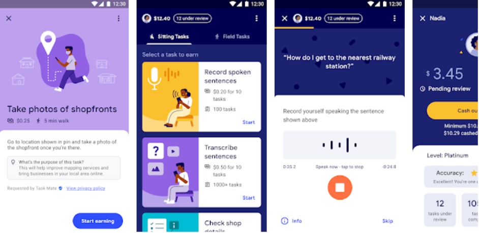 The Task Mate app is now available in India in its beta version in the Google Play Store. It is currently under testing by Google in India. It allows users earn money after completing certain tasks. Tasks such as taking a