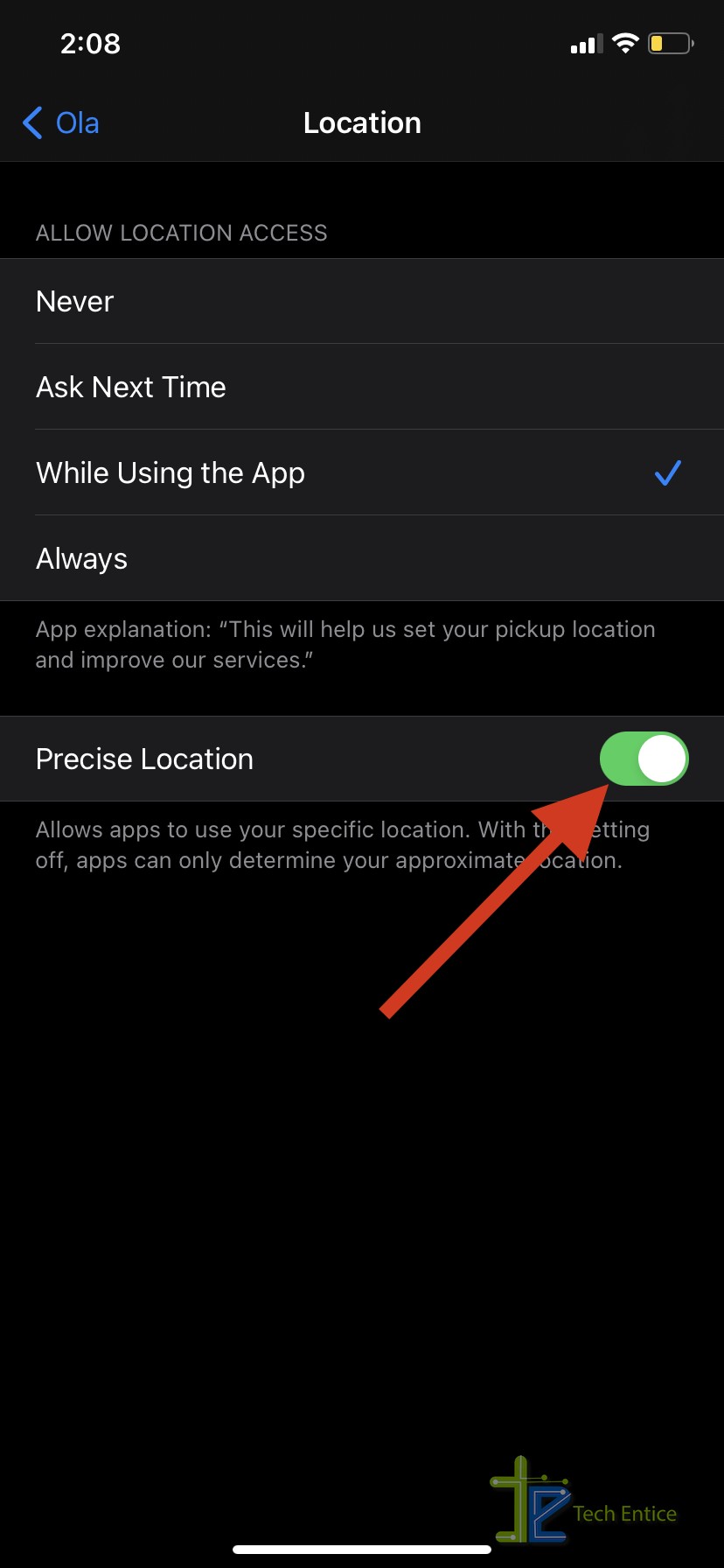 How To Disable Precise Location On iOS?