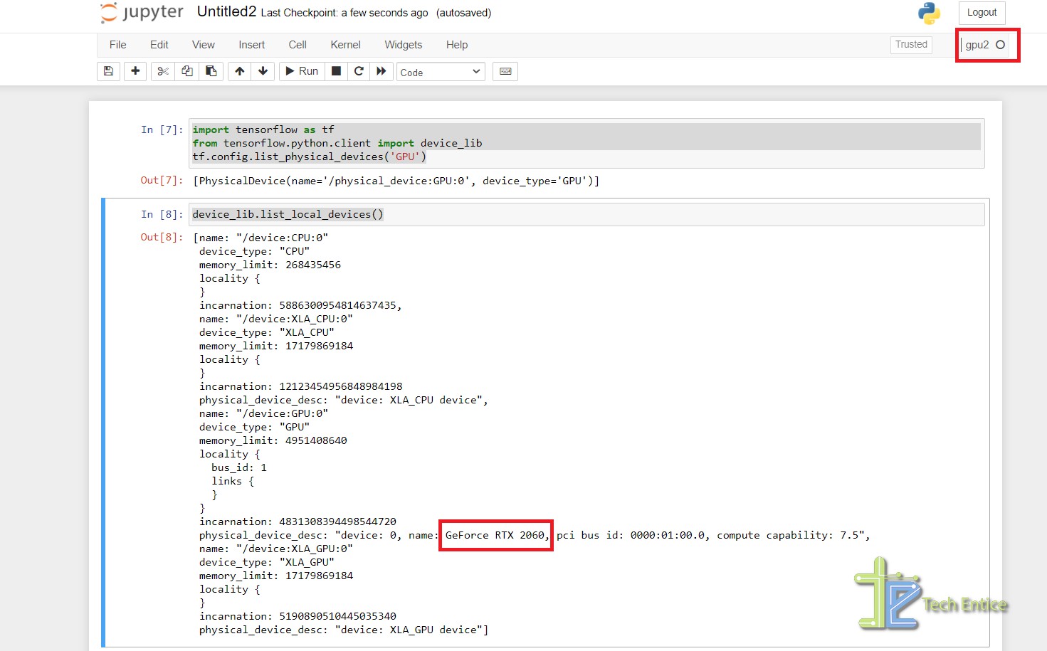 how to determine which python jupyter notebook to use