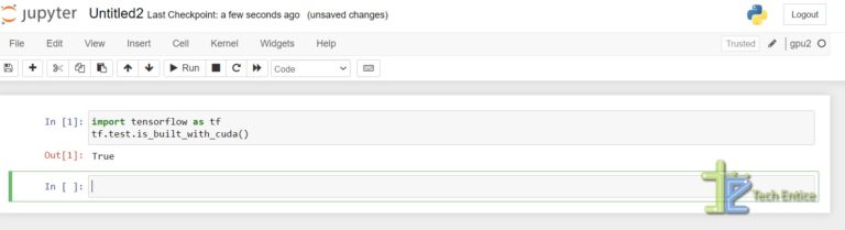 How to make Jupyter Notebook to run on GPU? | TechEntice