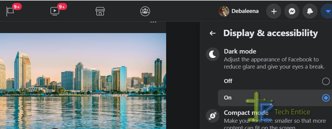 Facebook version for desktop has recently undergone several changes and upgrades, both in terms of facilities and look. The desktop version has also added the much awaited dark theme.