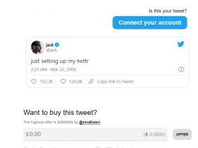 Co-Founder Of Twitter Jack Dorsey Selling First Ever Tweet As NFT