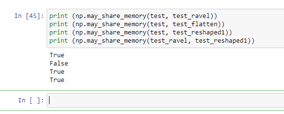 NumPy: Difference between reshape(), flatten(), ravel() – When to use what?