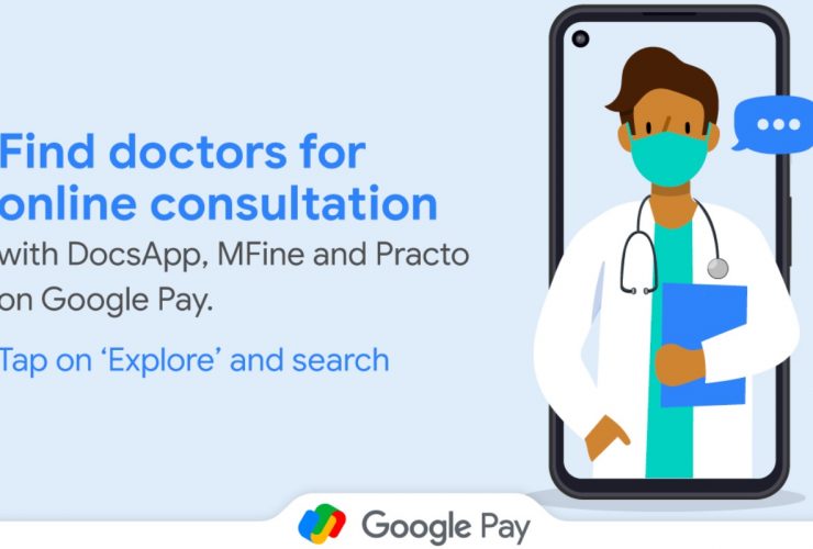 google pay practo Mfine docsapp