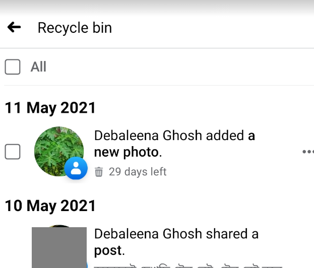 How To Permanently Delete A Post From Recycle Bin On Facebook