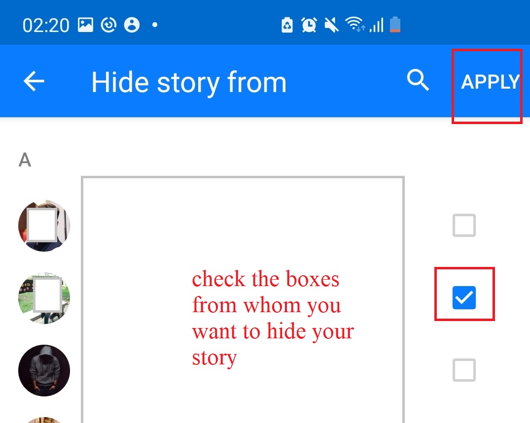 How to hide your Facebook Stories from some friends?