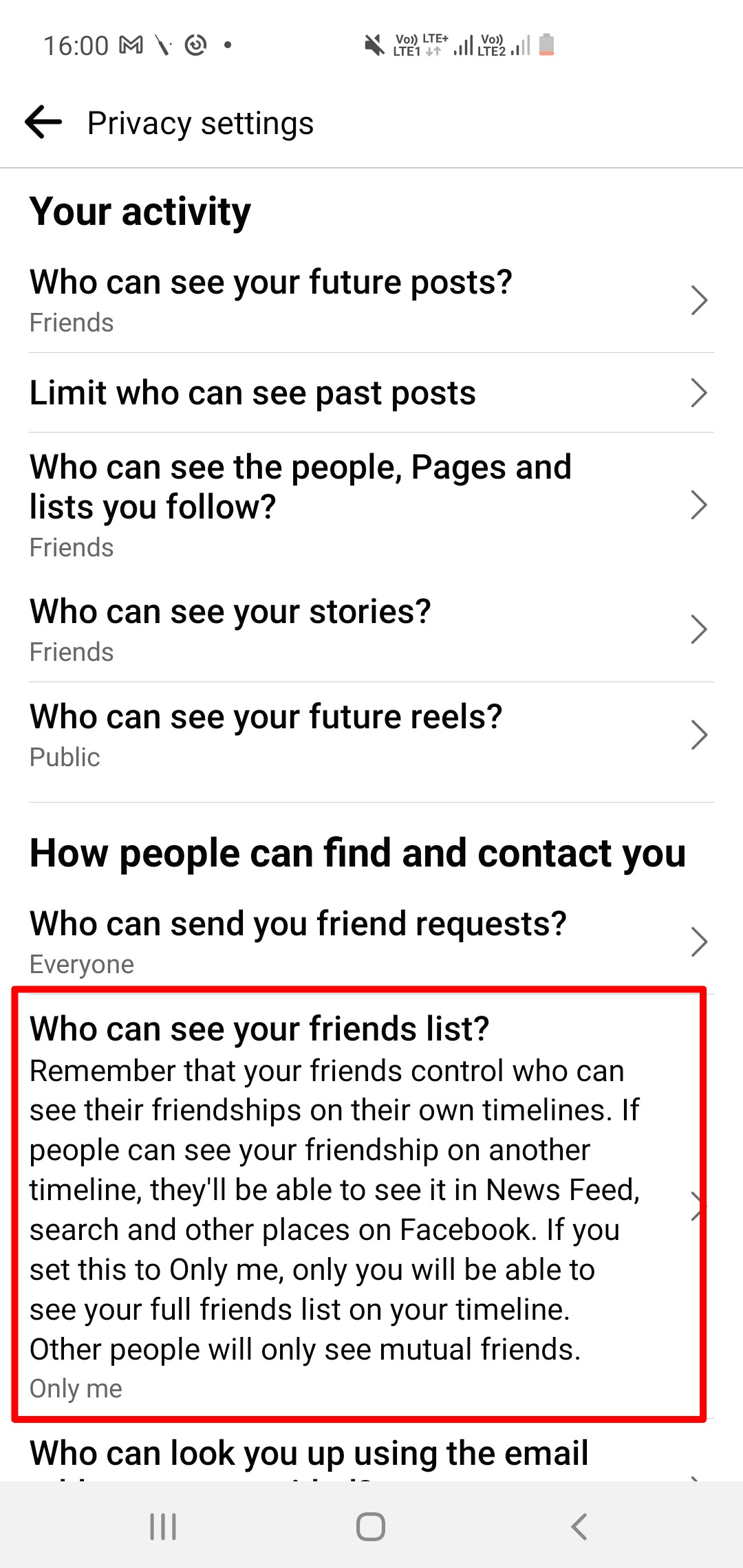 How To Hide Your Facebook Friend Lists From Everyone