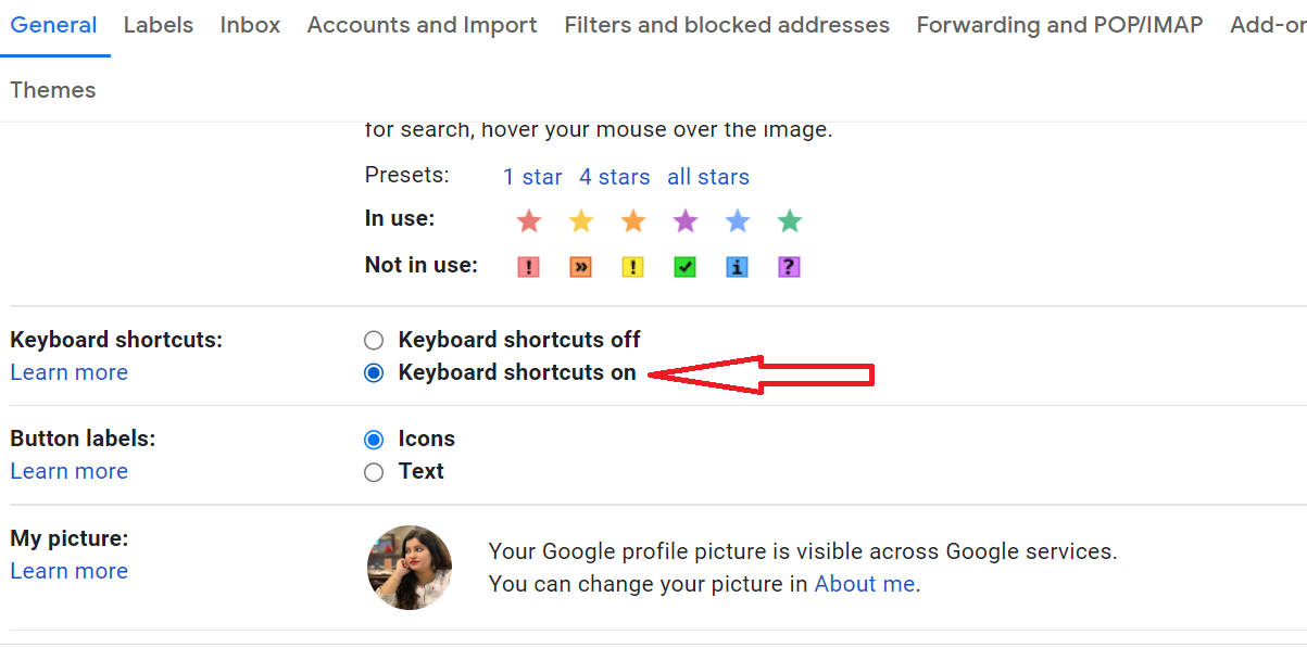 How To Enable Gmail Keyboard Shortcuts?