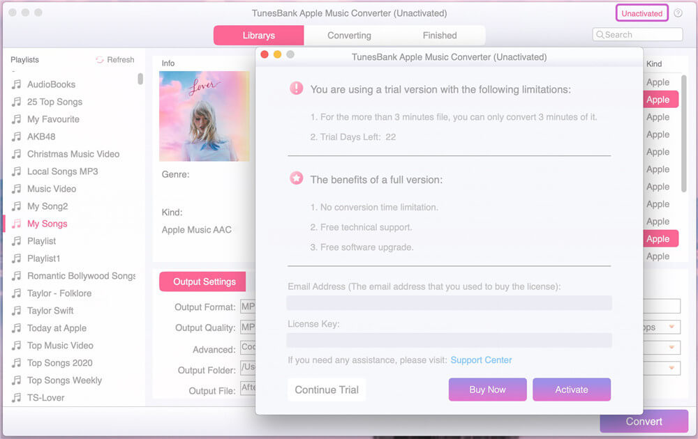 TunesBank Apple Music Converter Review: Your Best Tool to Convert Apple Music to MP3/M4A/FLAC