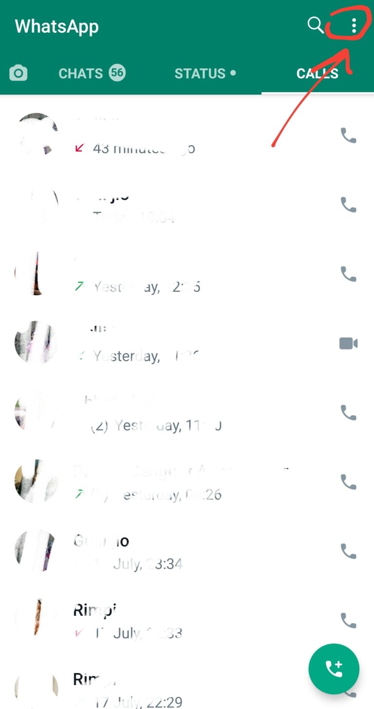 How To Delete WhatsApp Call Log Details?